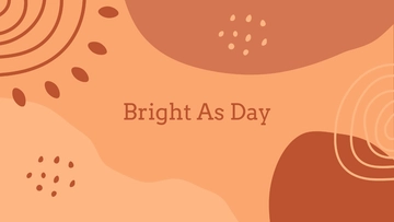 Free Orange Boho Wallpaper Template to Edit Online