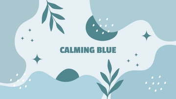 Free Light Blue Boho Wallpaper Template to Edit Online