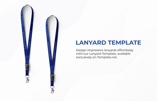 Free Lanyard Template to Edit Online