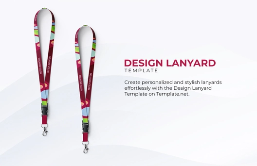 Free Design Lanyard Template to Edit Online