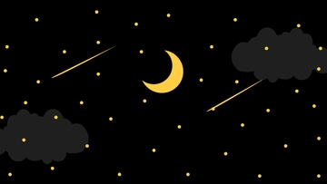 Free Black Sky Background Template to Edit Online