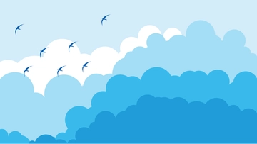 Free Light Blue Sky Background Template to Edit Online