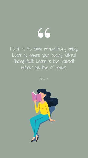 Mastering Solitude: Self-Love & Self-Admiration Guide Quote