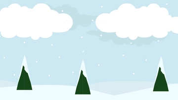 Free Snowy Sky Background Template to Edit Online