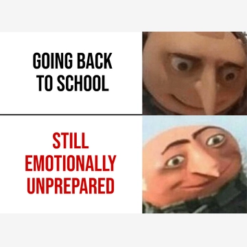 Free Going Back To School Meme Template to Edit Online