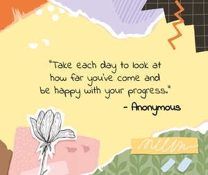 Free Motivational Quote Mouse Pad Template to Edit Online
