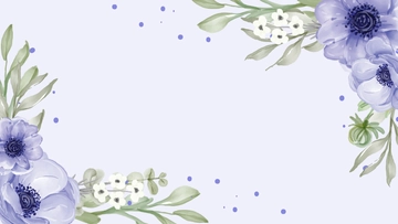 Free Watercolor Purple Floral Background Template to Edit Online