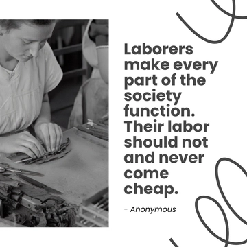 Free Happy Labor Day Quote Template to Edit Online