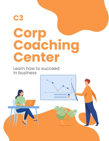 Free Business Coaching Flyer Template to Edit Online