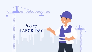 Free Labor Day Celebration Background Template to Edit Online