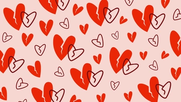 Free Broken Heart Background Template to Edit Online