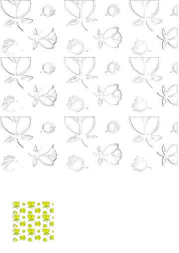 Free Abstract Floral Background Coloring Page Template to Edit Online