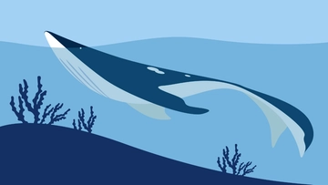 Free Blue Ocean Background Template to Edit Online