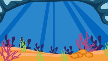 Free Beautiful Ocean Background Template to Edit Online