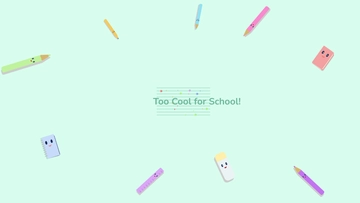 Free Cute Back To School Background Template to Edit Online