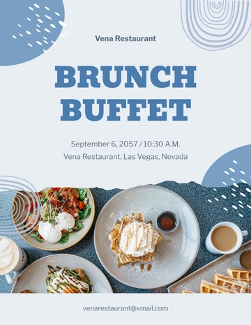 Free Brunch Buffet Flyer Template to Edit Online Free Brunch Buffet Flyer Template to Edit Online