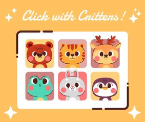 Free Cartoon Mouse Pad Template to Edit Online