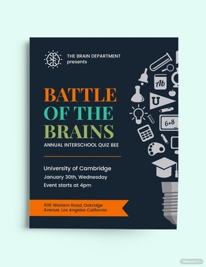 Academic Studies Flyer Template