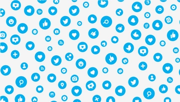 Free Love Heart Twitter Background Template to Edit Online