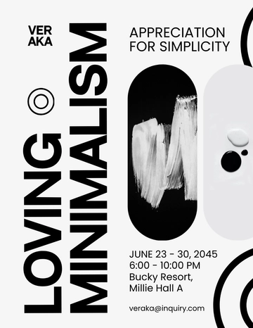 Free Modern Art Exhibition Flyer Template to Edit Online