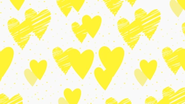 Free Yellow Heart Background Template to Edit Online Free Yellow Heart Background Template to Edit Online