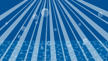 Free Light Ocean Background Template to Edit Online