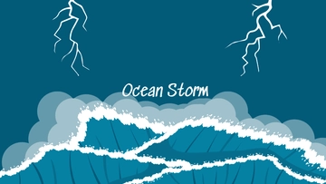 Free Ocean Storm Background Template to Edit Online