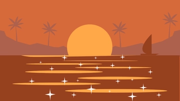 Free Glitter Ocean Background Template to Edit Online