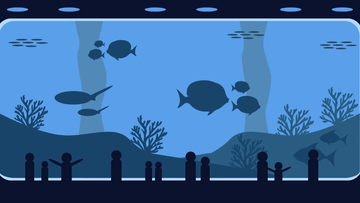 Free Ocean Aquarium Background Template to Edit Online