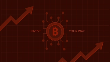 Free Dark Cryptocurrency Wallpaper Template to Edit Online
