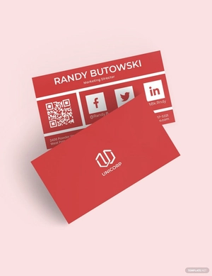 Metro Flat Business Card Template