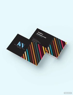 Retro Business Card Template
