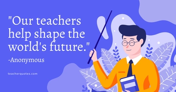 Free Teacher's Day Quote Facebook Post Template to Edit Online