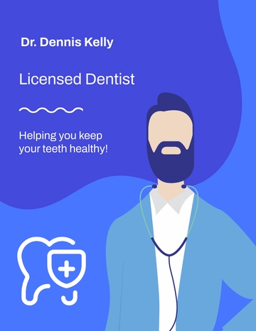 Free Dentist Flyer Template to Edit Online