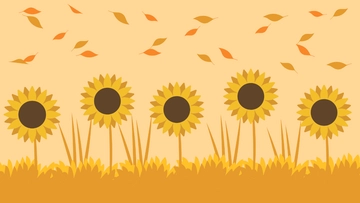 Free Fall Sunflower Background Template to Edit Online Free Fall Sunflower Background Template to Edit Online