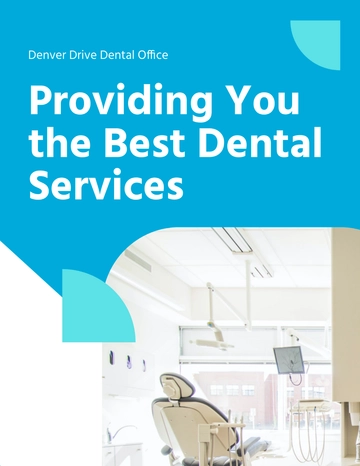 Free Dental Office Flyer Template to Edit Online