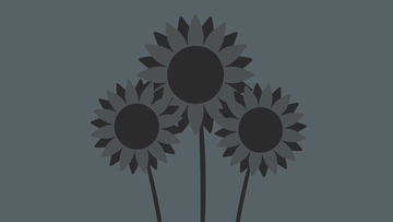 Free Black Sunflower Background Template to Edit Online Free Black Sunflower Background Template to Edit Online