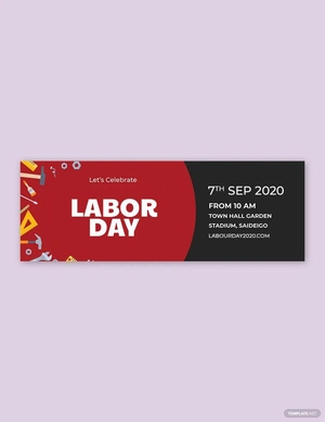 Labor Day Tumblr Banner Template