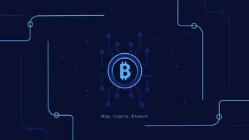 Free Abstract Cryptocurrency Wallpaper Template to Edit Online