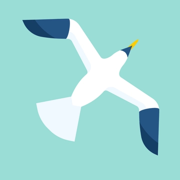 Free Seagull Clipart template to Edit Online