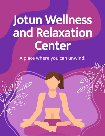 Free Wellness Flyer Template to Edit Online