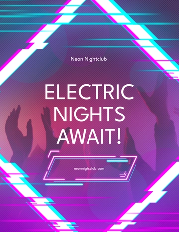 Free Nightclub Promotion Flyer Template to Edit Online