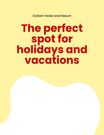 Free Holiday Vacation Flyer Template to Edit Online