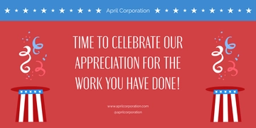 Free Labor Day Party Banner Template to Edit Online