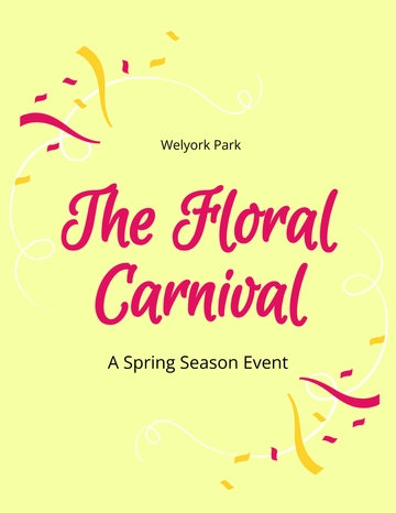 Free Spring Carnival Flyer Template to Edit Online Free Spring Carnival Flyer Template to Edit Online
