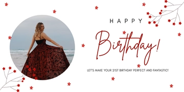 Free Transparent Birthday Banner Template to Edit Online