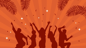 Free Summer Party Background Template to Edit Online