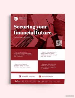 Accounting Services Flyer Template