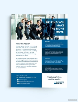 Agency Flyer Template