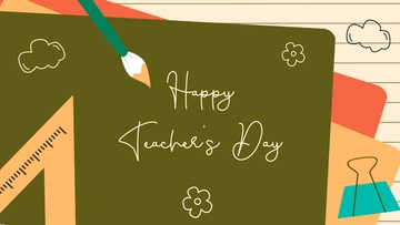 Free Teacher's Day Celebration Background Template to Edit Online Free Teacher's Day Celebration Background Template to Edit Online